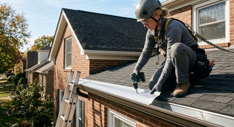 Gutter Cap Installation in Everett, WA