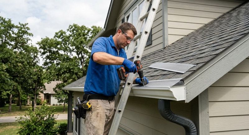 Gutter Filter Installation in Longmont, CO
