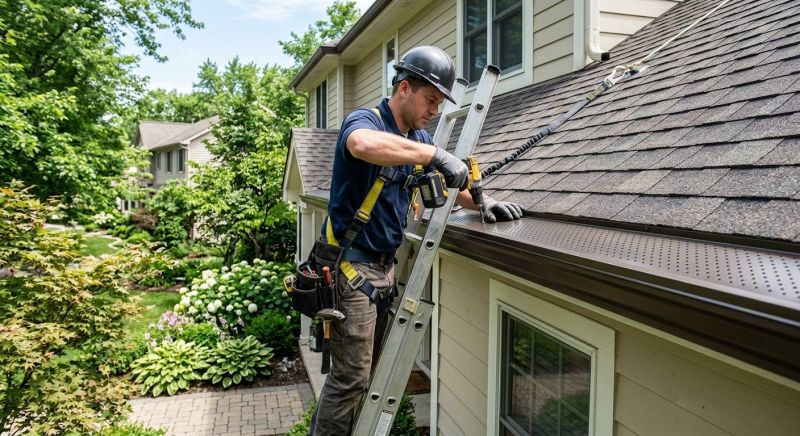 Leaf Barrier Installation in Seattle, WA